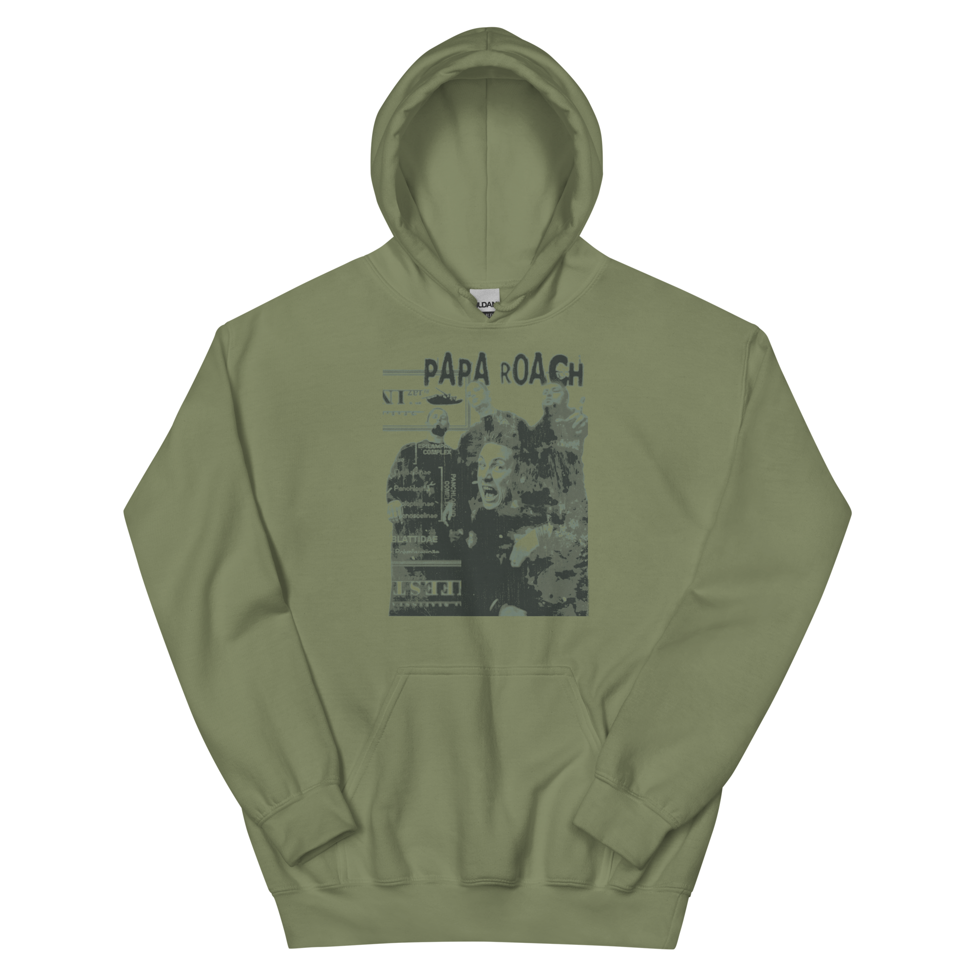 Stakes Papa Roach Last Resort Hoodie Sage