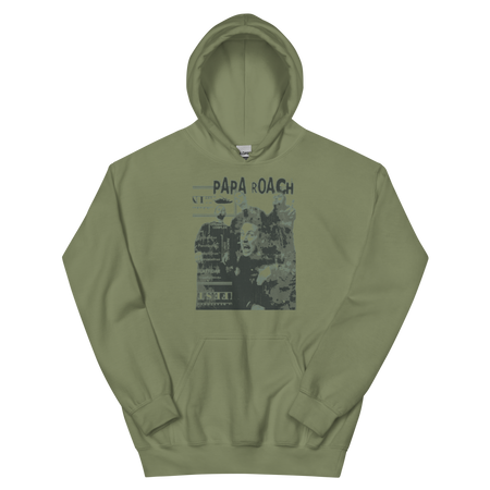 Stakes Papa Roach Last Resort Hoodie Sage