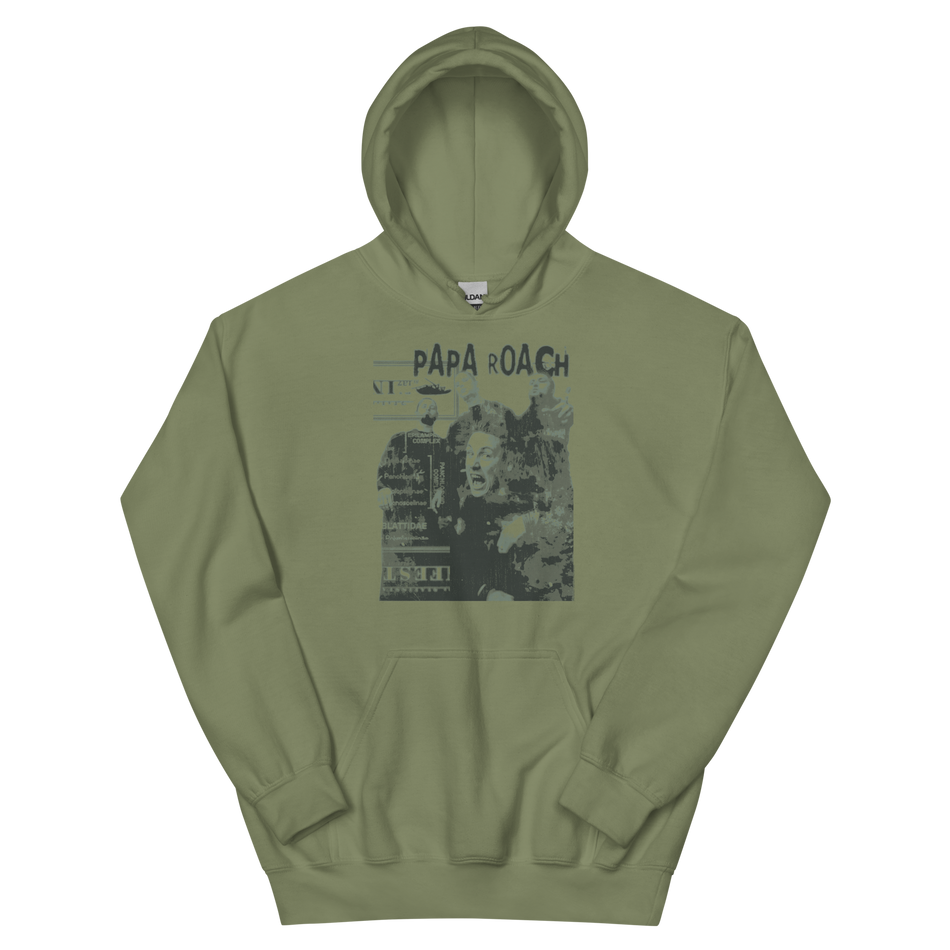 Stakes Papa Roach Last Resort Hoodie Sage