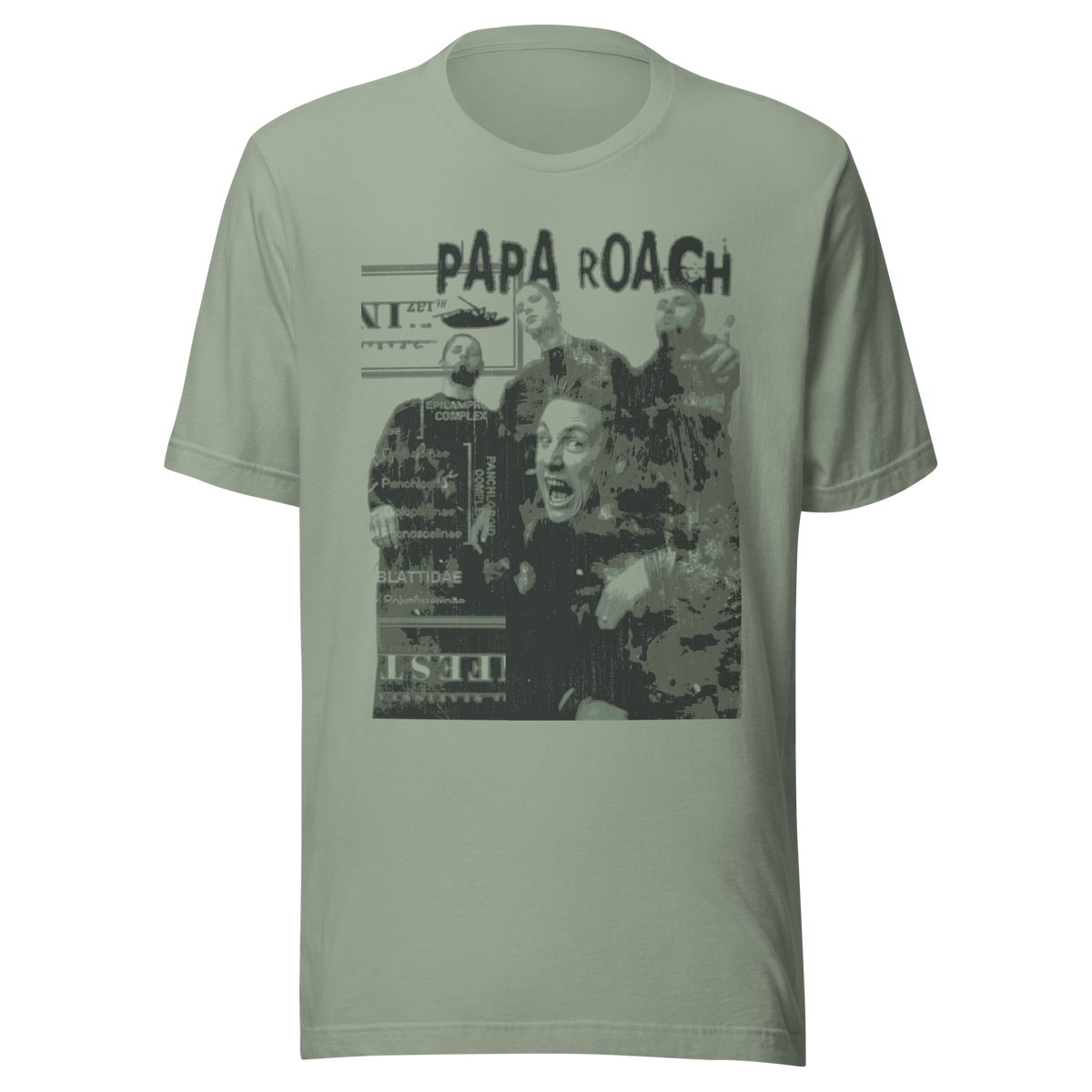 Stakes Papa Roach Last Resort T-Shirt Sage
