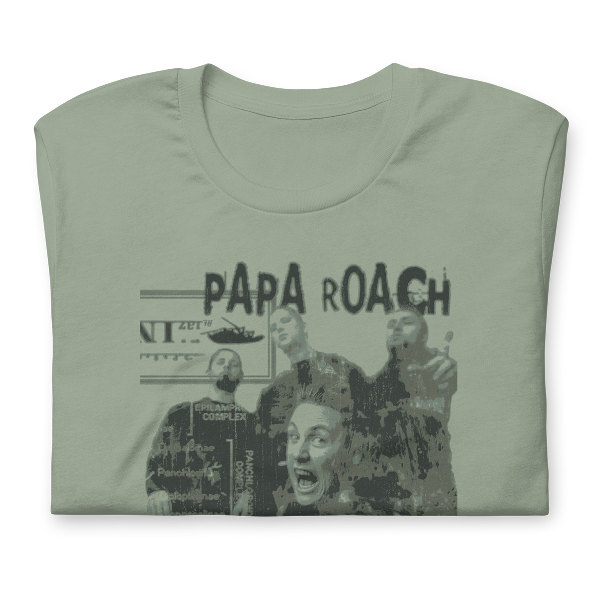 Stakes Papa Roach Last Resort T-Shirt Sage