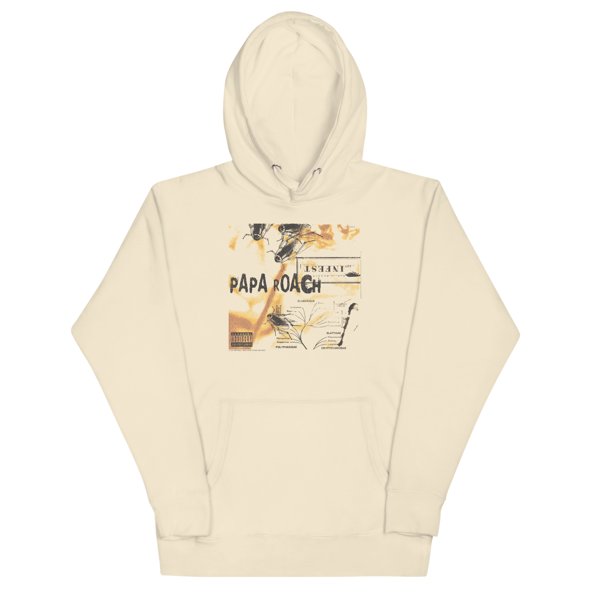 Stakes Papa Roach OG Infest Hoodie Natural
