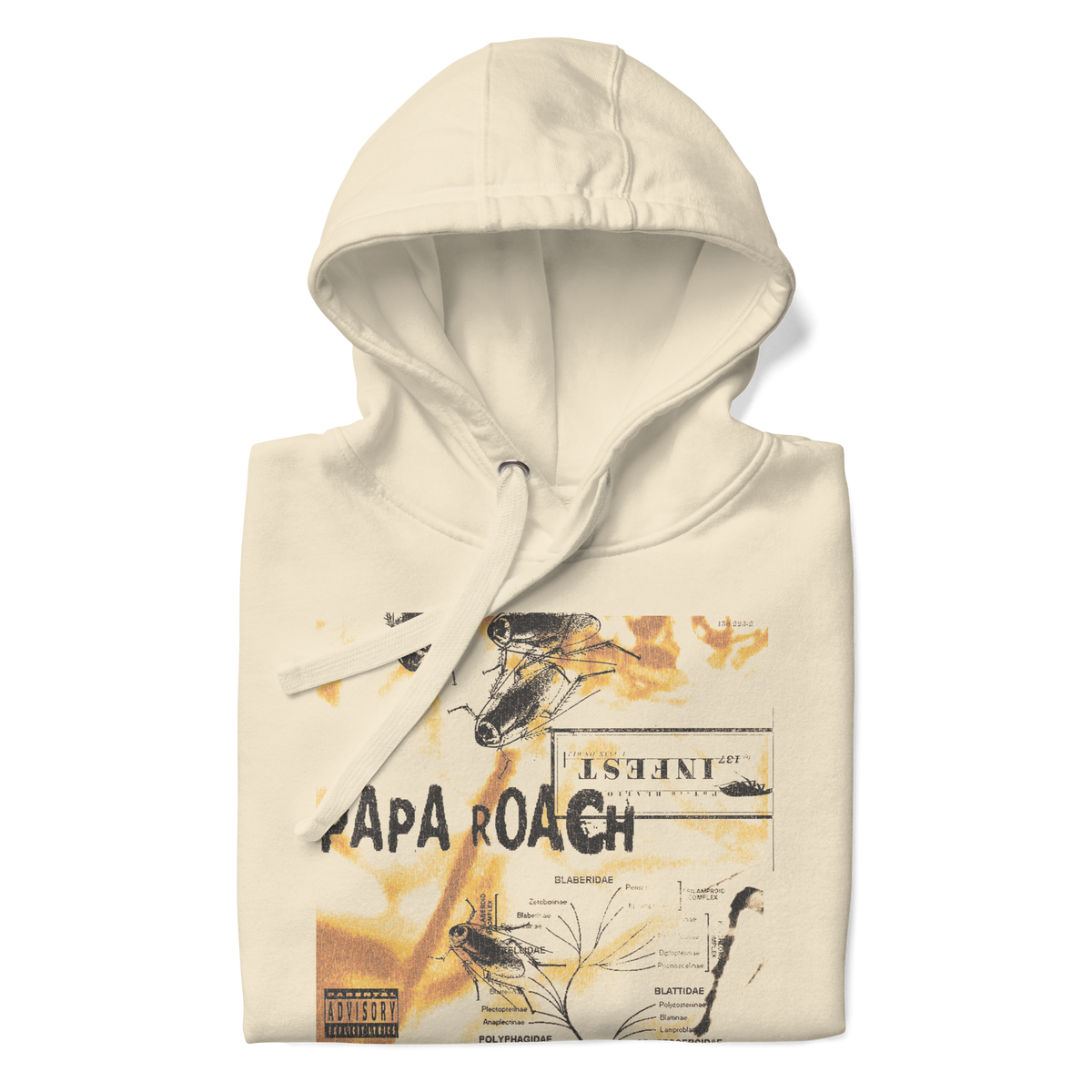 Stakes Papa Roach OG Infest Hoodie Natural