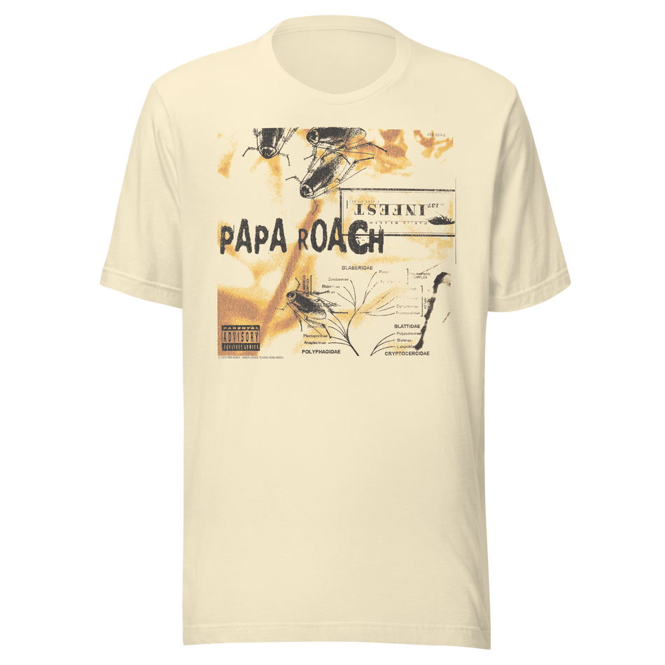Stakes Papa Roach OG Infest T-Shirt Natural