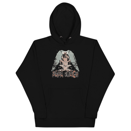 Stakes Papa Roach Roach Motel Hoodie White
