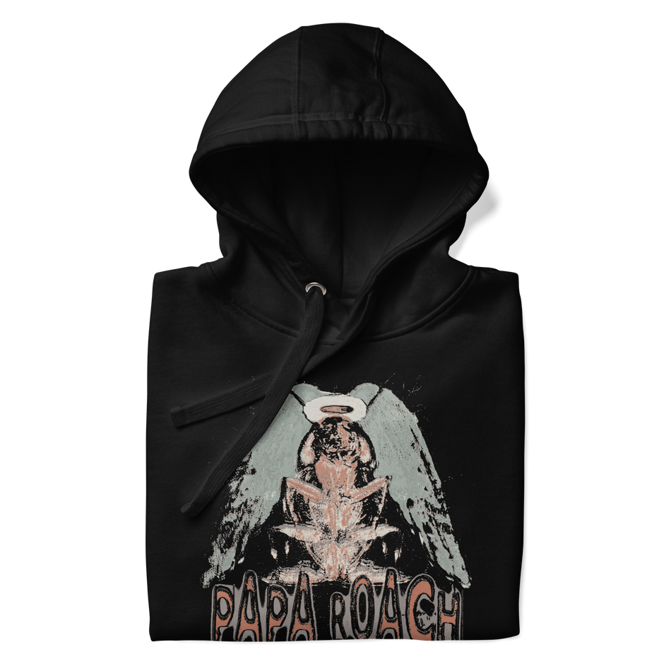 Stakes Papa Roach Roach Motel Hoodie White