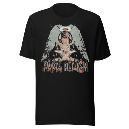 Stakes Papa Roach Roach Motel T-Shirt White