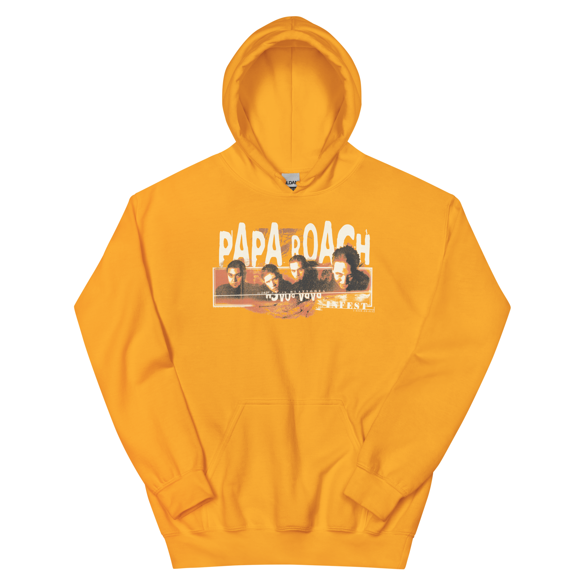 Stakes Papa Roach Vacavilles Finest Hoodie Yellow