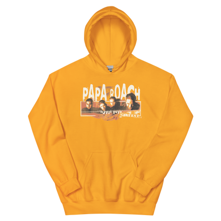 Stakes Papa Roach Vacavilles Finest Hoodie Yellow