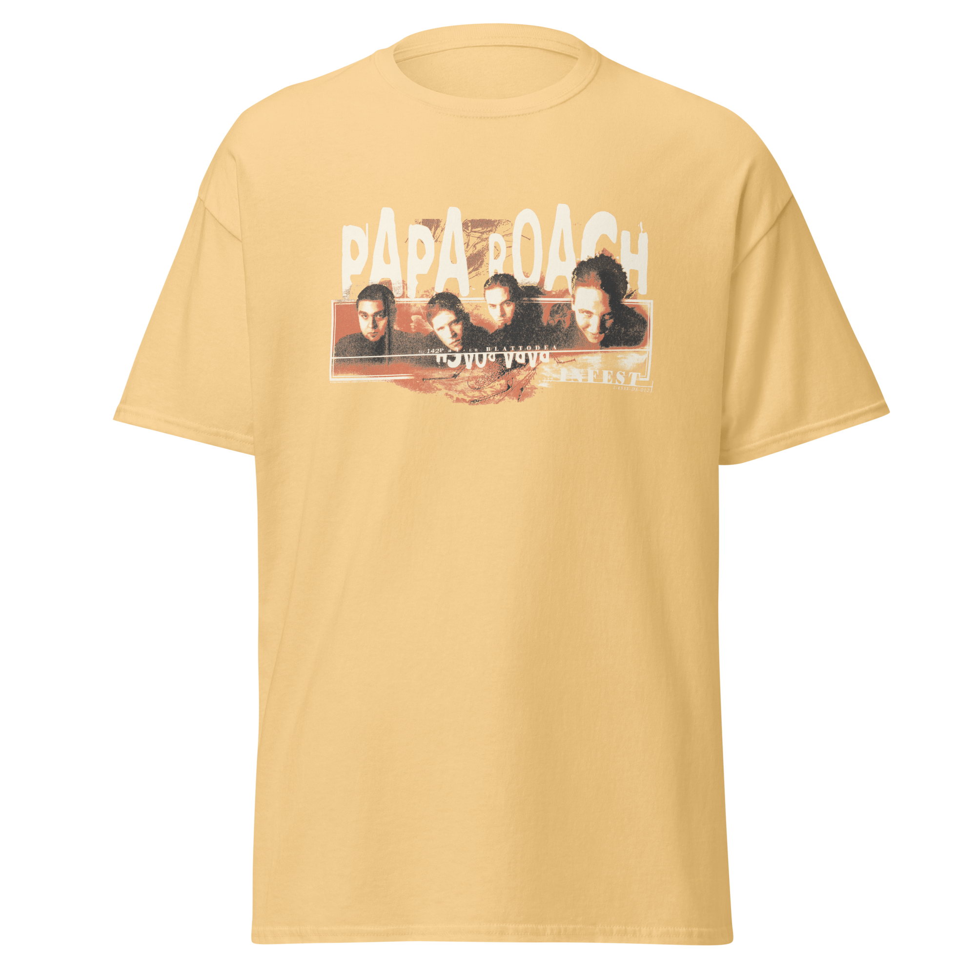 Stakes Papa Roach Vacavilles Finest T-Shirt Yellow