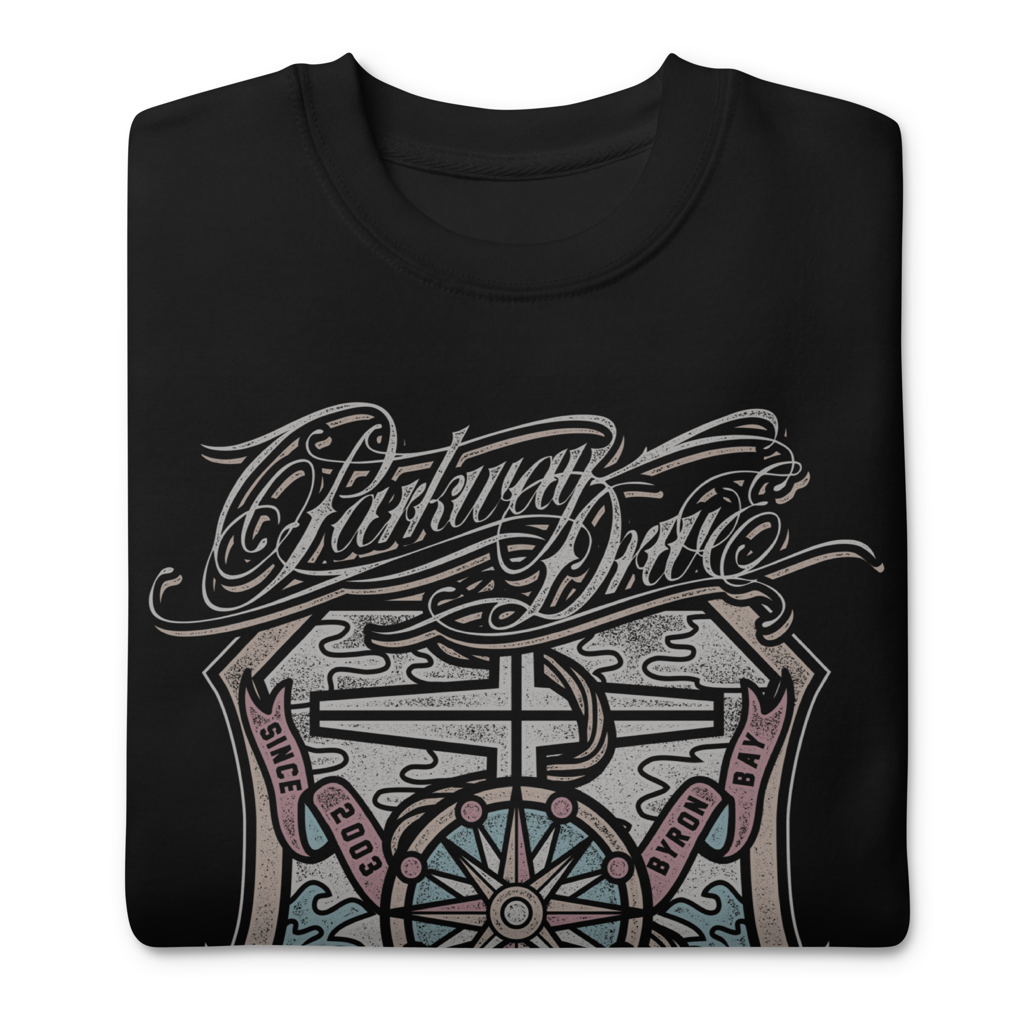 Stakes Parkway Drive Anchors Away Sweatshirt Black