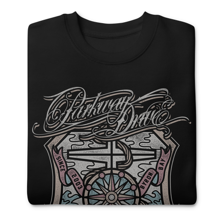 Stakes Parkway Drive Anchors Away Sweatshirt Black