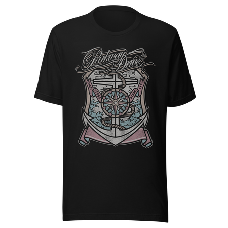 Stakes Parkway Drive Anchors Away T-Shirt Black