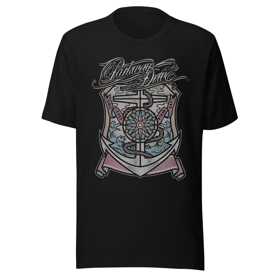 Stakes Parkway Drive Anchors Away T-Shirt Black
