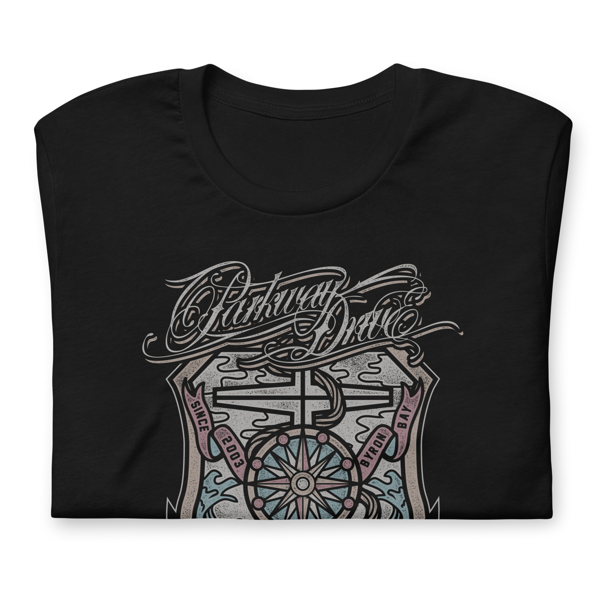 Stakes Parkway Drive Anchors Away T-Shirt Black