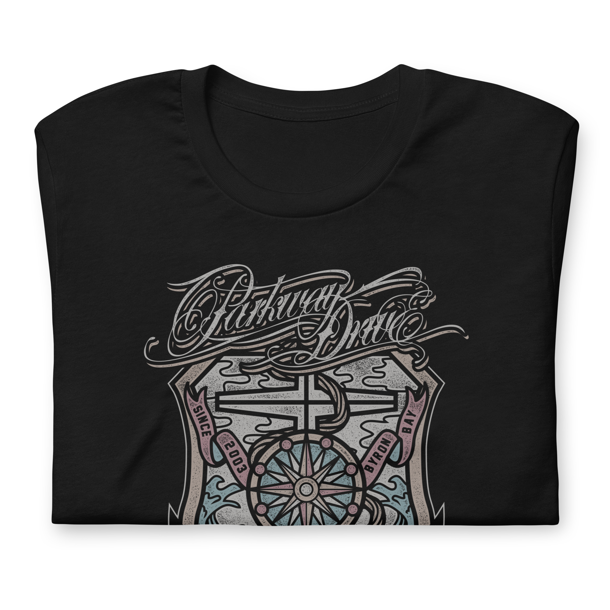 Stakes Parkway Drive Anchors Away T-Shirt Black