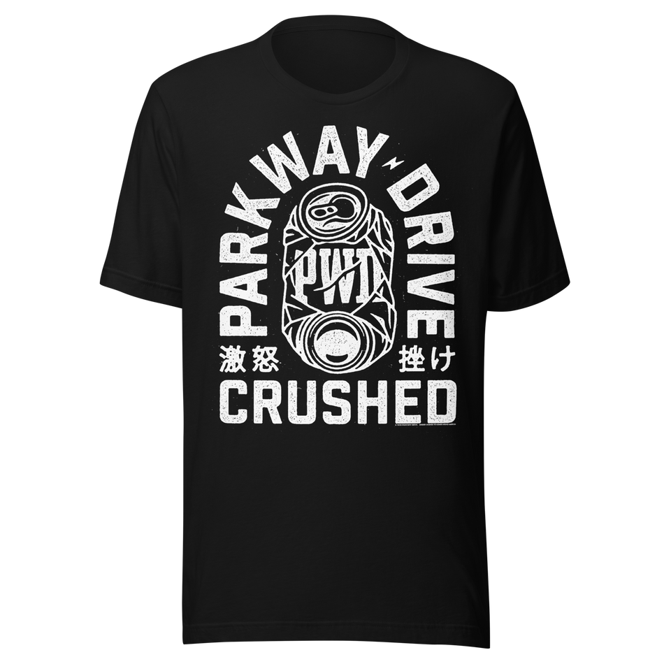 Stakes Parkway Drive Crushed T-Shirt Black