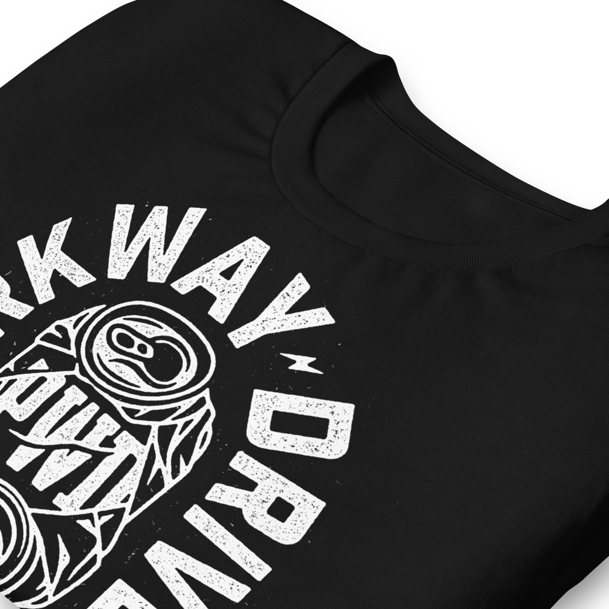 Stakes Parkway Drive Crushed T-Shirt Black