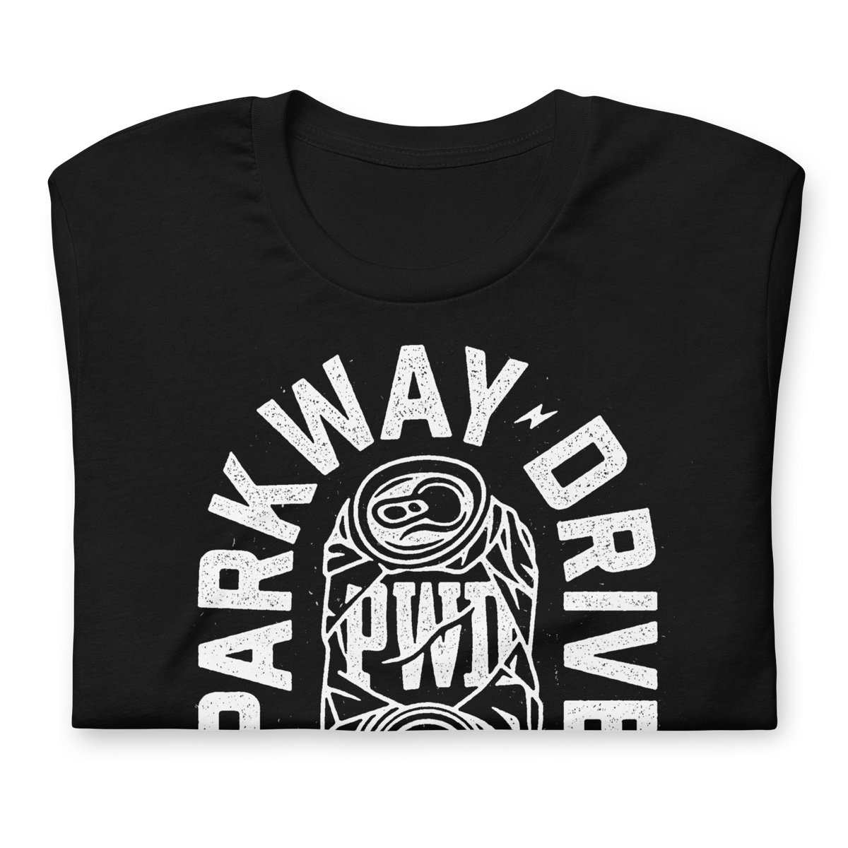 Stakes Parkway Drive Crushed T-Shirt Black