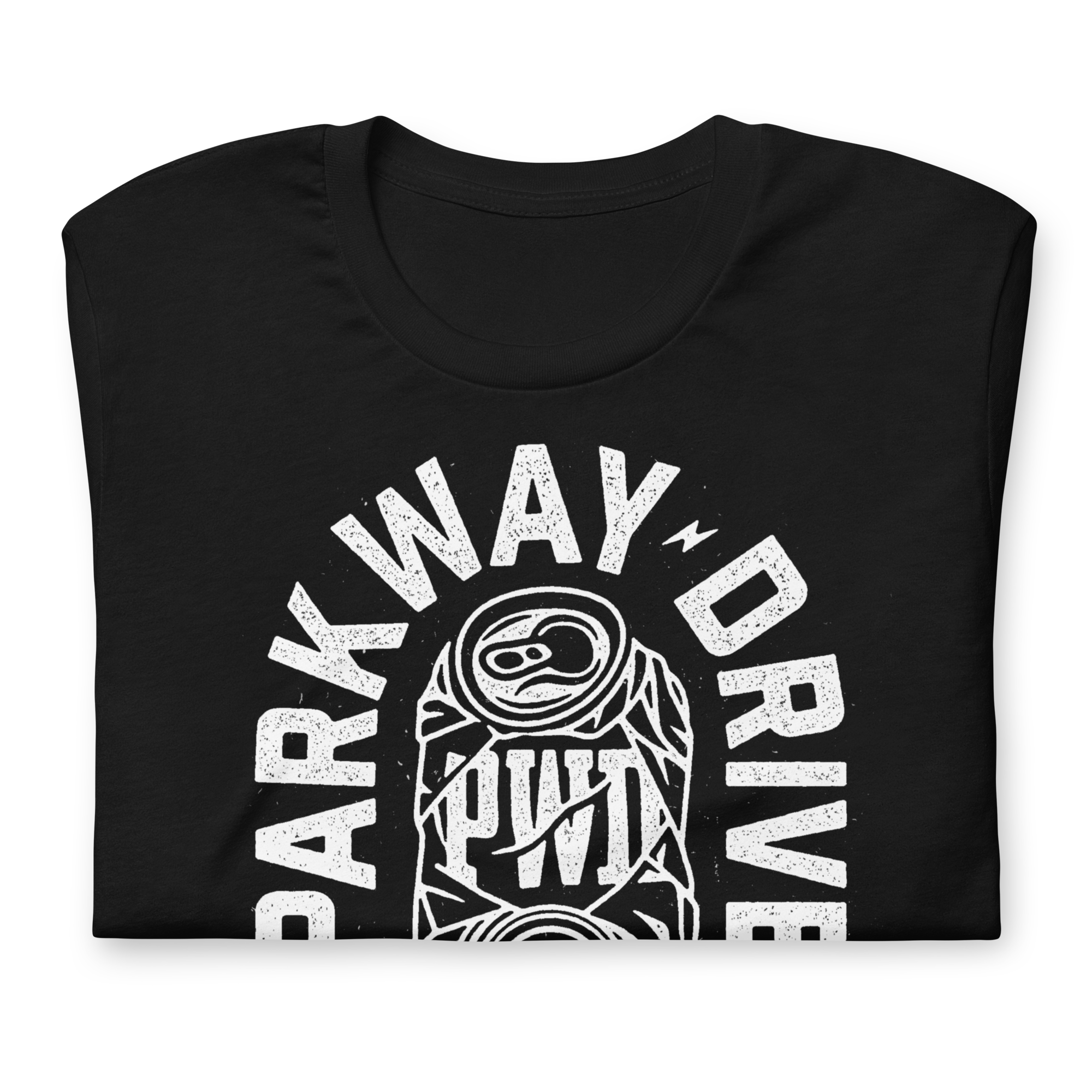 Stakes Parkway Drive Crushed T-Shirt Black