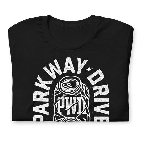 Stakes Parkway Drive Crushed T-Shirt Black