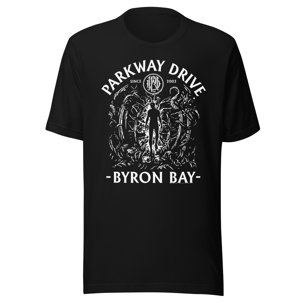 Stakes Parkway Drive Est 2003 T-Shirt Black