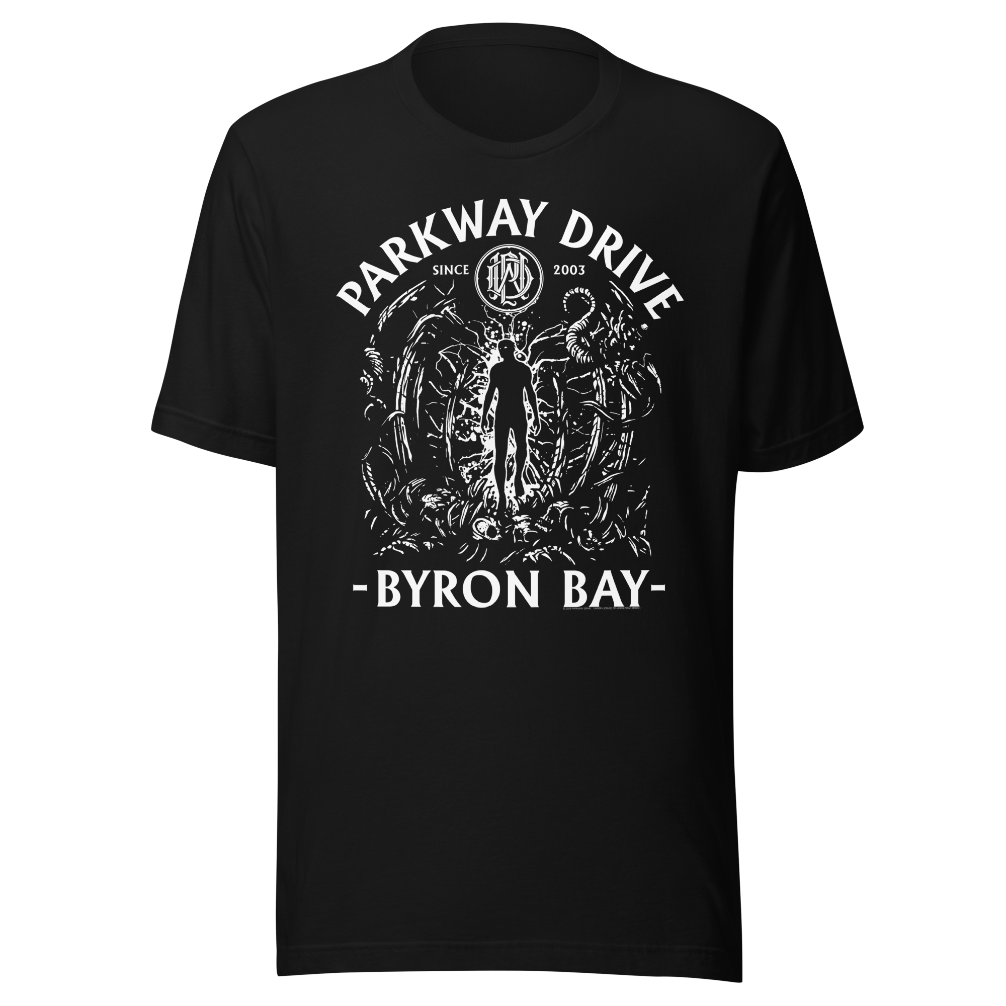 Stakes Parkway Drive Est 2003 T-Shirt Black
