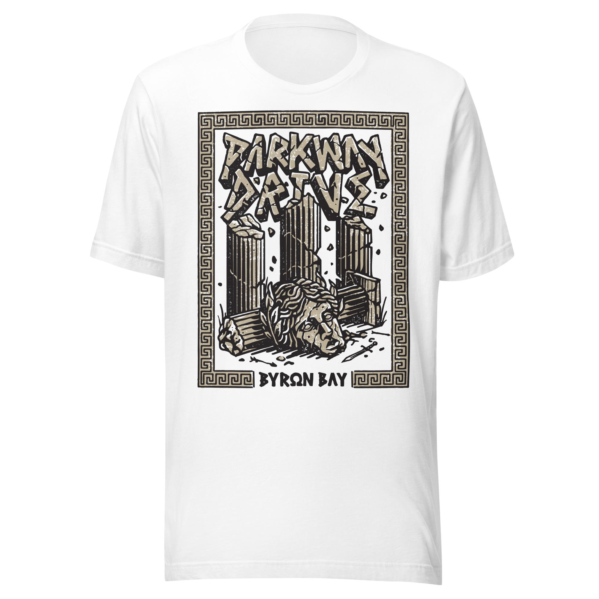 Stakes Parkway Drive Felled Columns T-Shirt White
