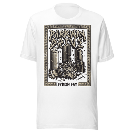 Stakes Parkway Drive Felled Columns T-Shirt White
