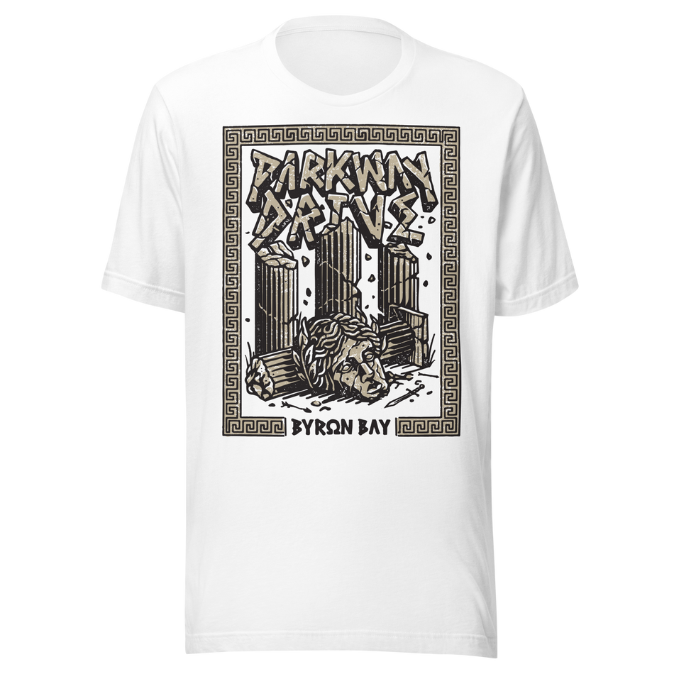 Stakes Parkway Drive Felled Columns T-Shirt White