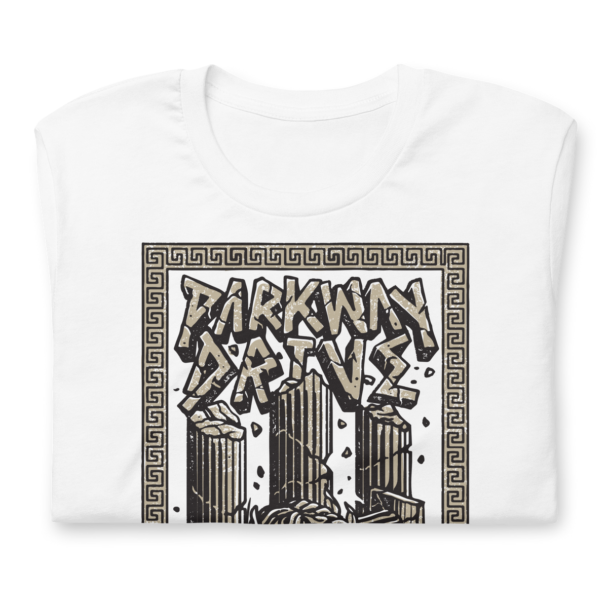 Stakes Parkway Drive Felled Columns T-Shirt White