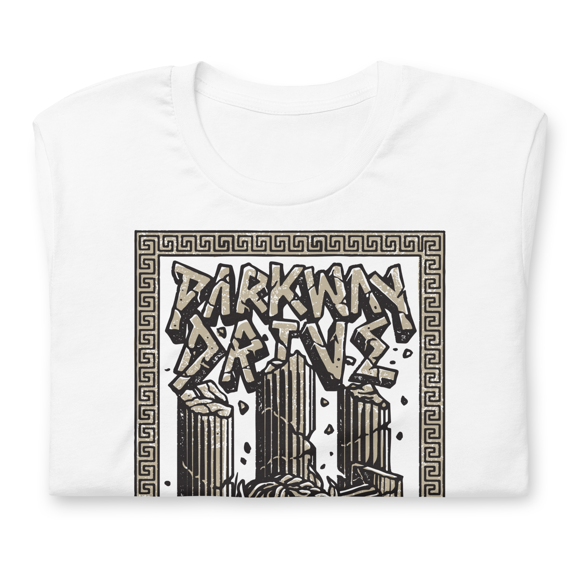 Stakes Parkway Drive Felled Columns T-Shirt White