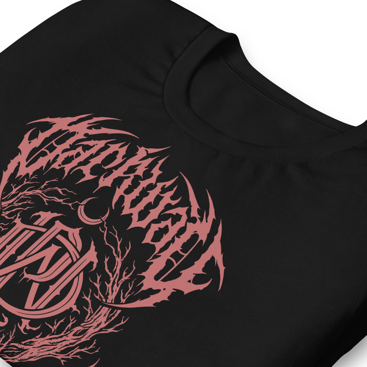 Stakes Parkway Drive Gothic Script T-Shirt Black