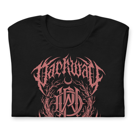 Stakes Parkway Drive Gothic Script T-Shirt Black