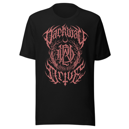 Stakes Parkway Drive Gothic Script T-Shirt Black