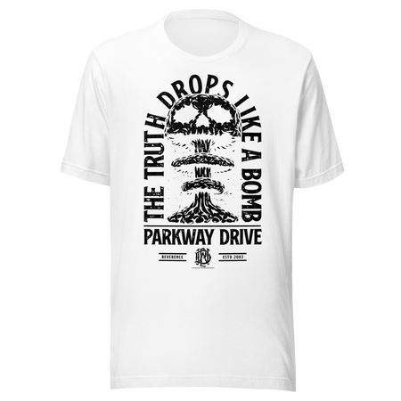 Stakes Parkway Drive Like a Bomb T-Shirt White