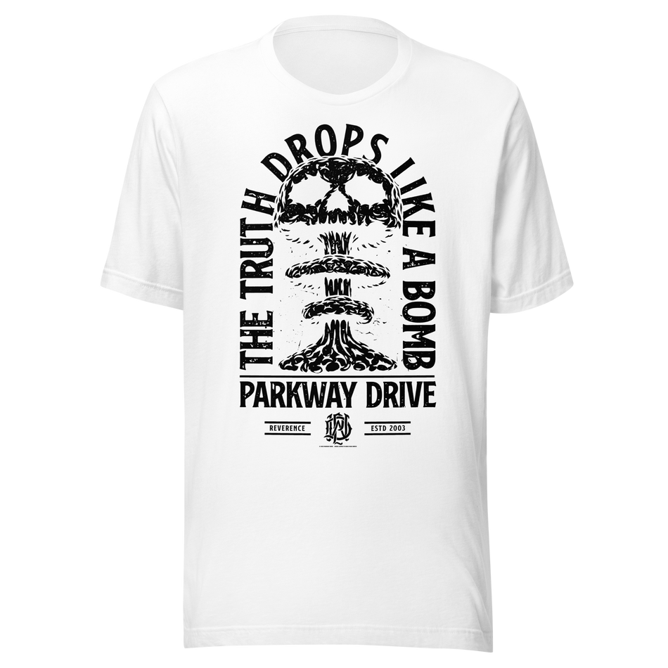 Stakes Parkway Drive Like a Bomb T-Shirt White