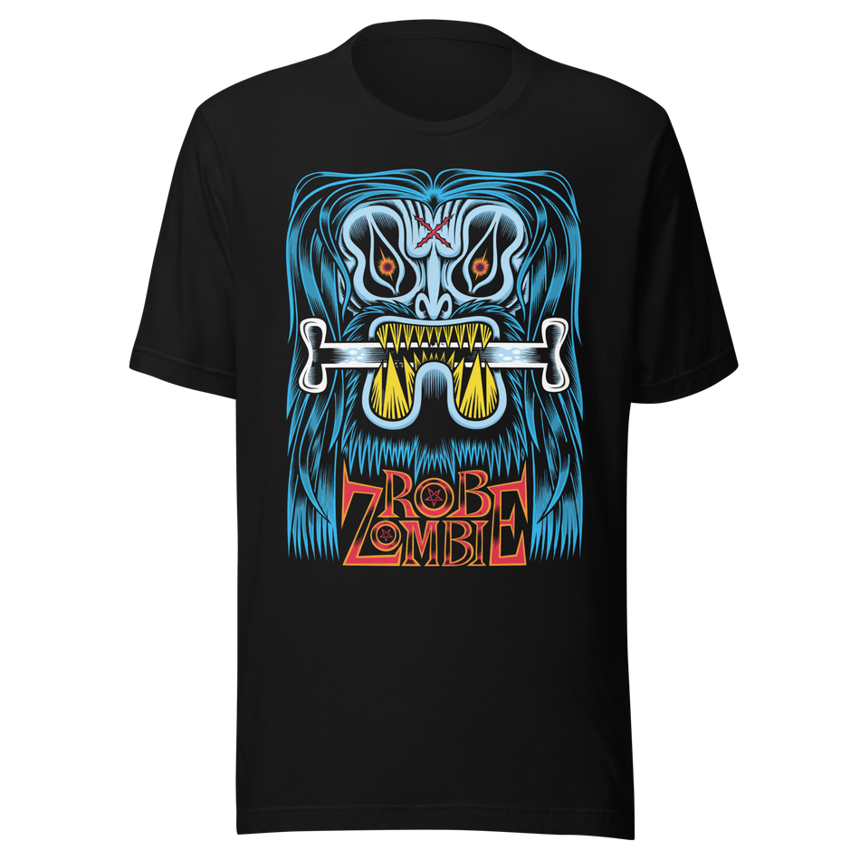 Stakes Rob Zombie Bone T-Shirt Black