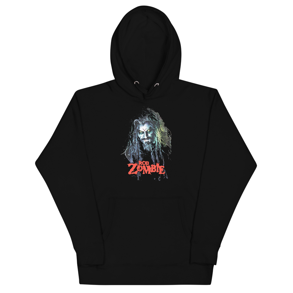 Stakes Rob Zombie Classic Logo Classic Hoodie Black