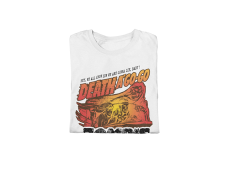 Stakes Rob Zombie - Death a Go Go Jumbo Print T-Shirt White