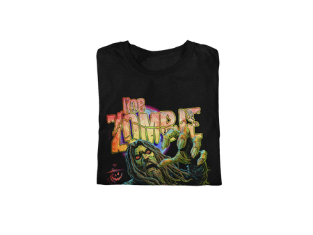 Stakes Rob Zombie - Halloween Jumbo Print T-Shirt Black