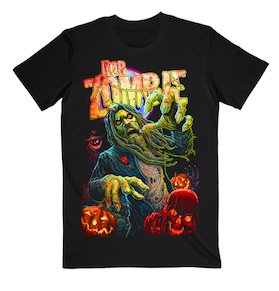 Stakes Rob Zombie - Halloween Jumbo Print T-Shirt Black