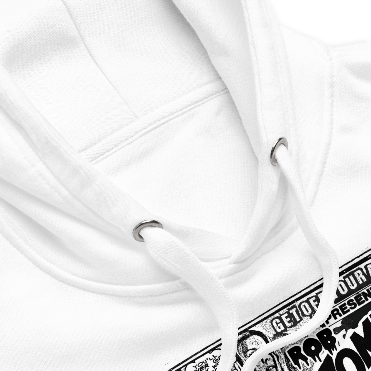 Stakes Rob Zombie Live at the CBGB Hoodie White