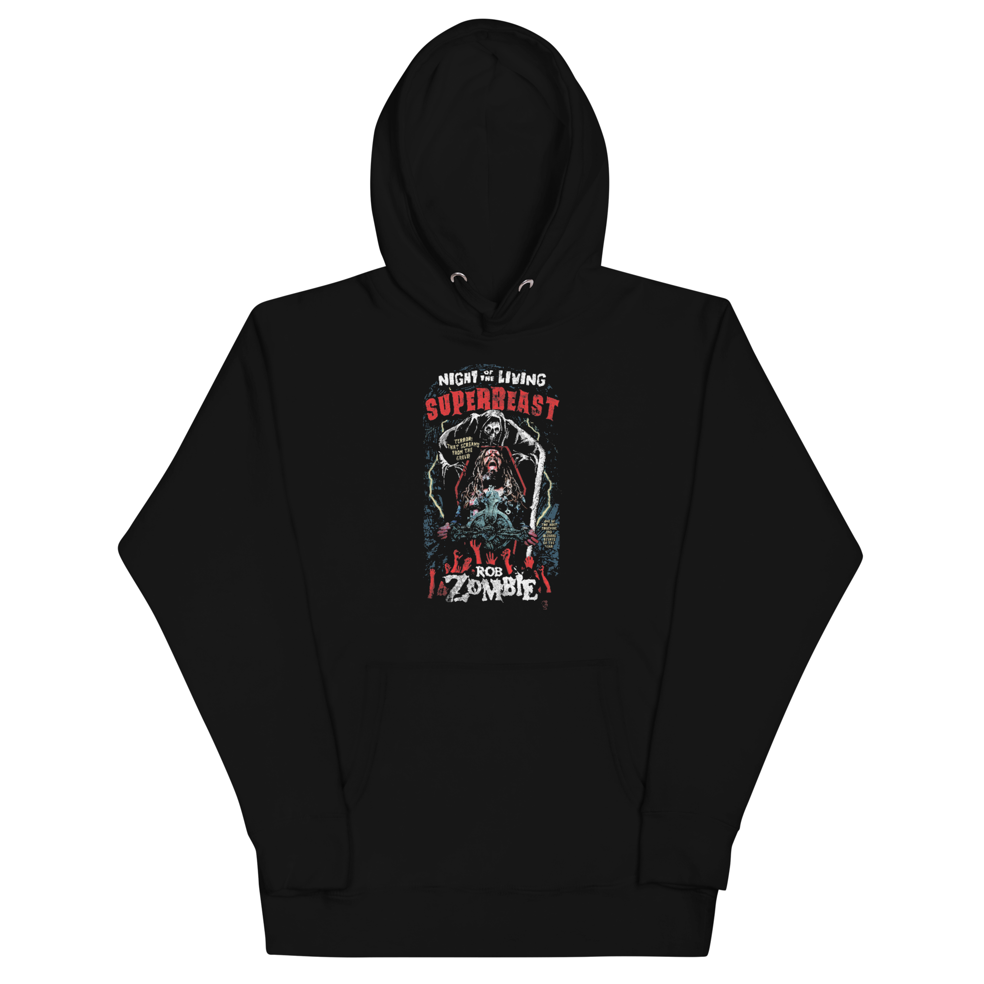 Stakes Rob Zombie Superbeast Hoodie Black