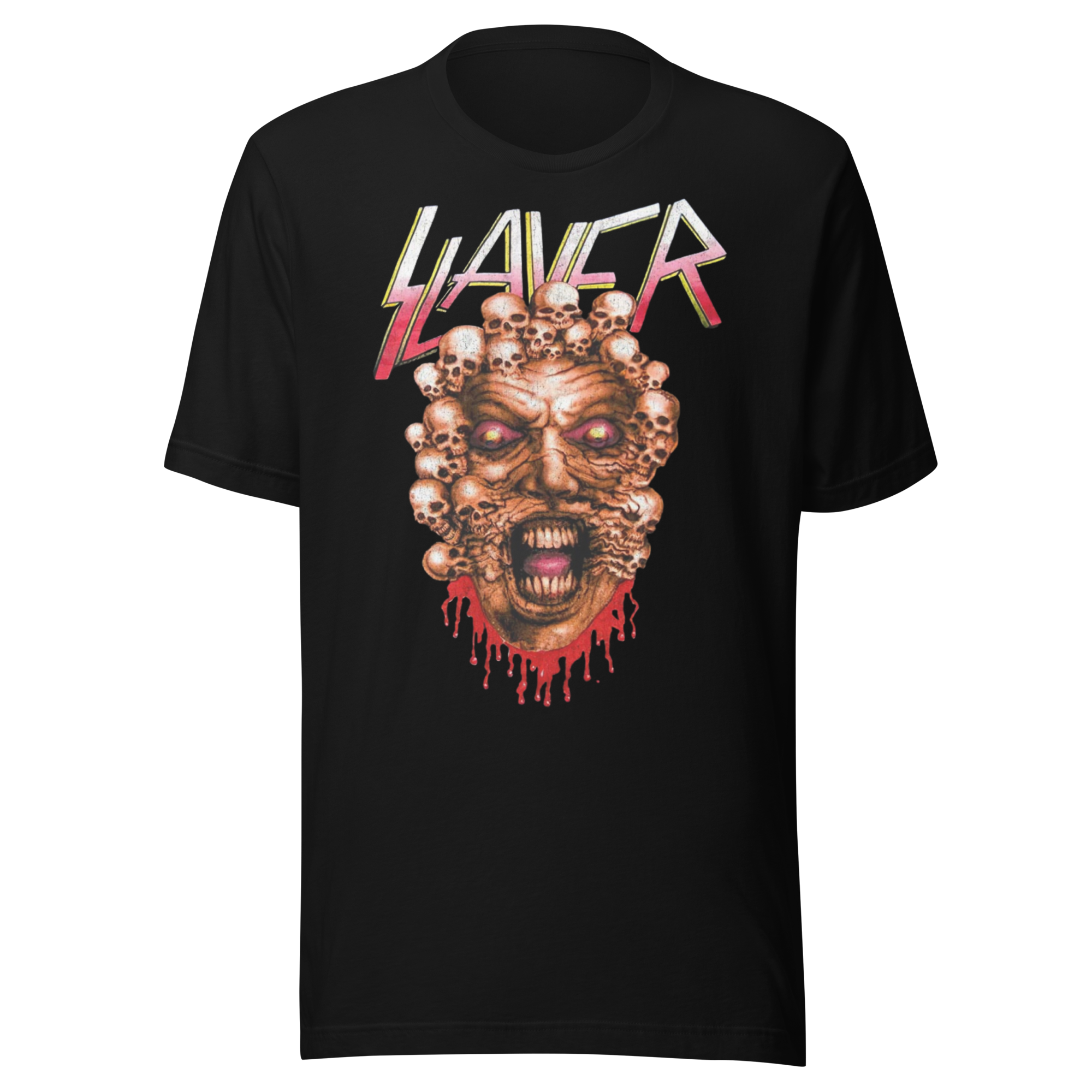 Stakes Slayer Demon Drip Jumbo Print T-Shirt Black