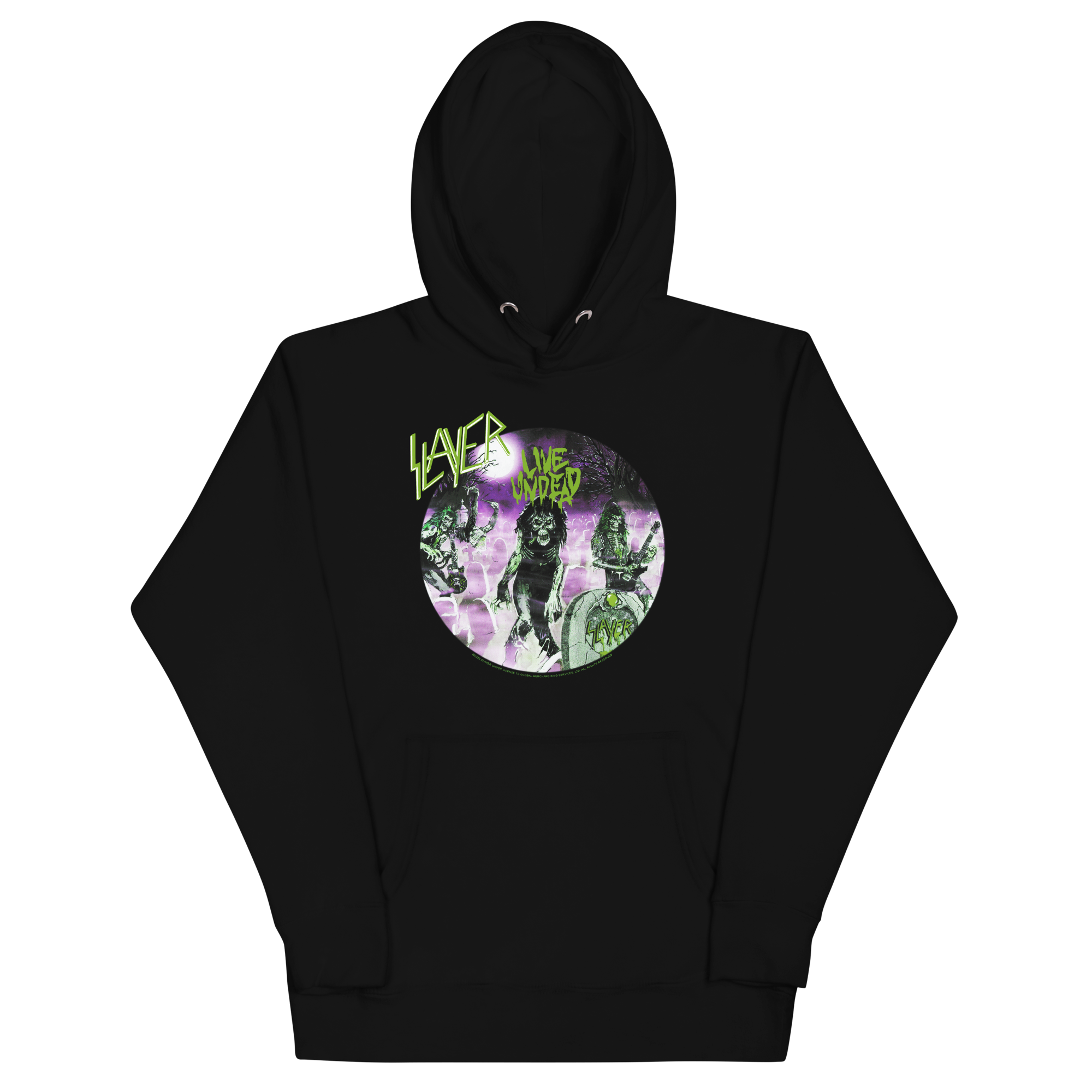 Stakes Slayer Green Undead Classic Hoodie Black