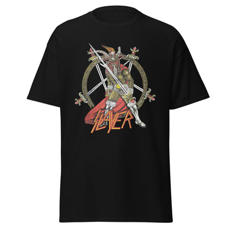 Stakes Slayer - Show No Mercy Jumbo Print T-Shirt Black