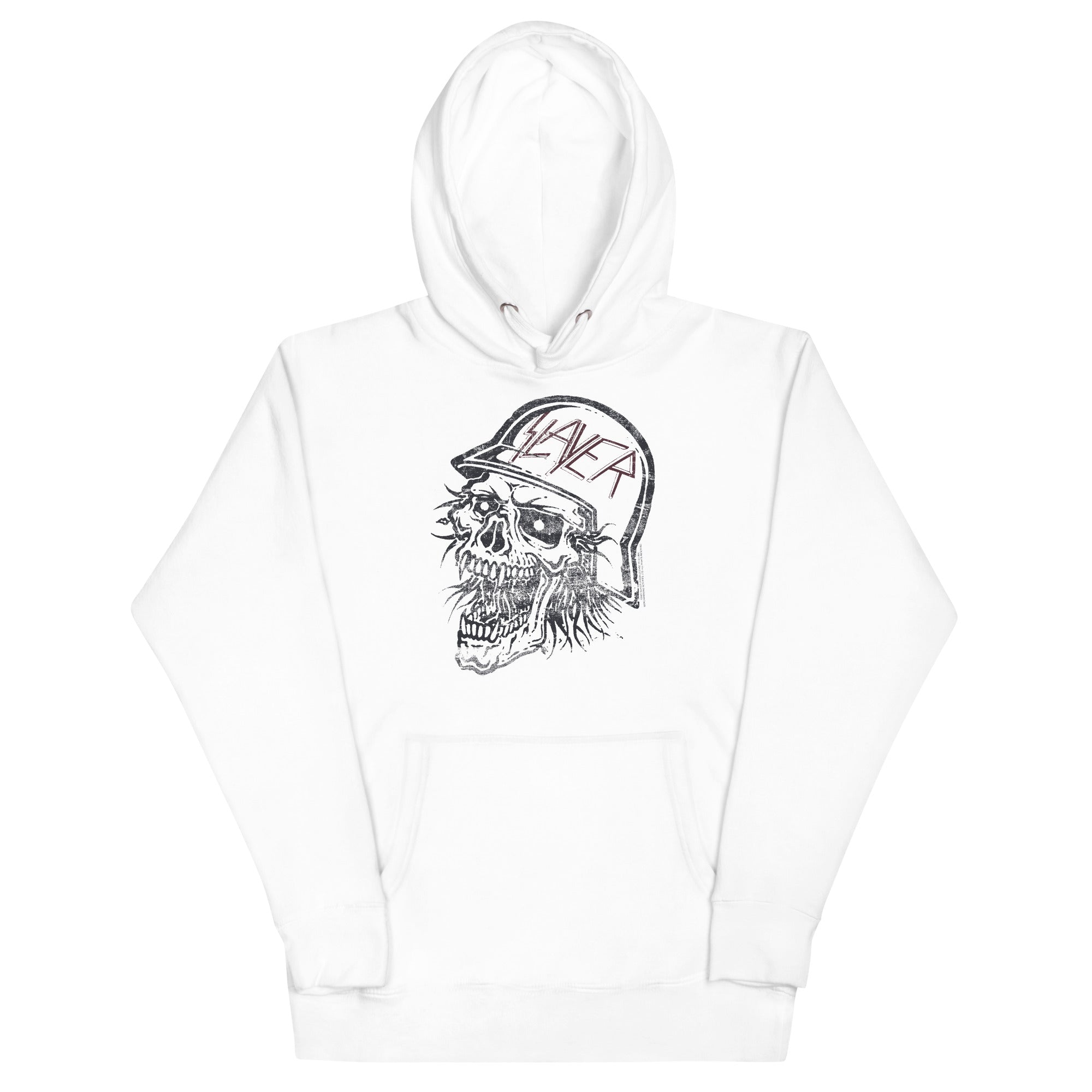 Stakes Slayer - Stamped Skull Hoodie Black