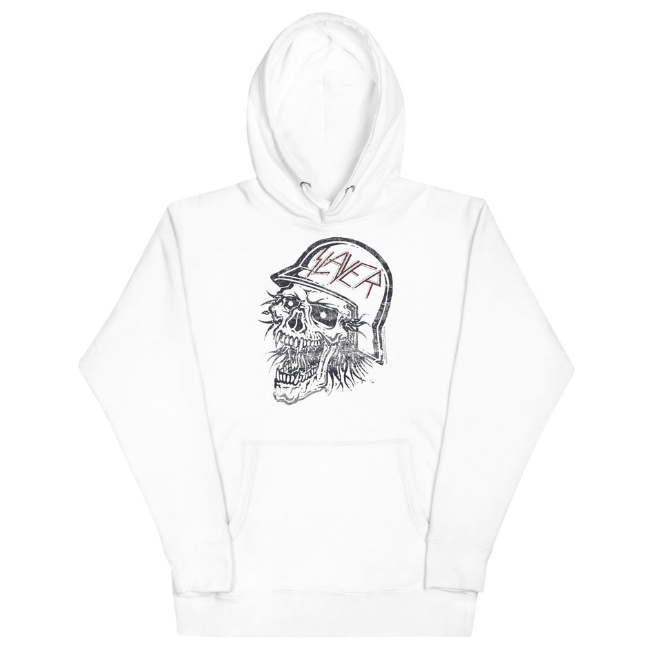 Stakes Slayer - Stamped Skull Hoodie Black