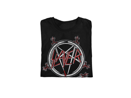 Stakes Slayer Sword Logo Jumbo Print T-shirt Black